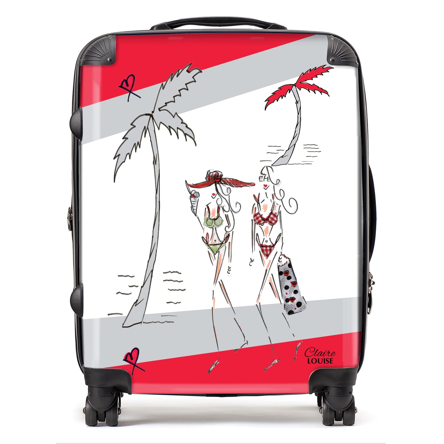 Beach Birds Suitcase Collection