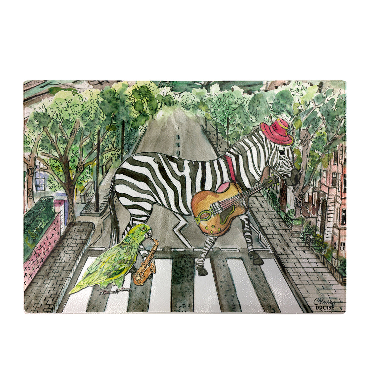 Abbey Road Glass Chopping Board