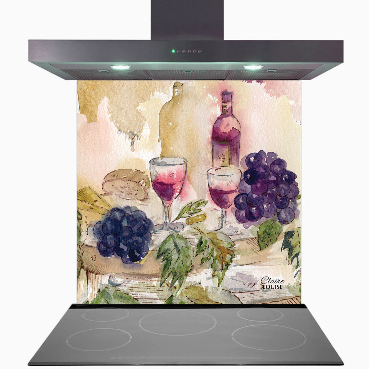 The Good Life Kitchen Glass Splashback