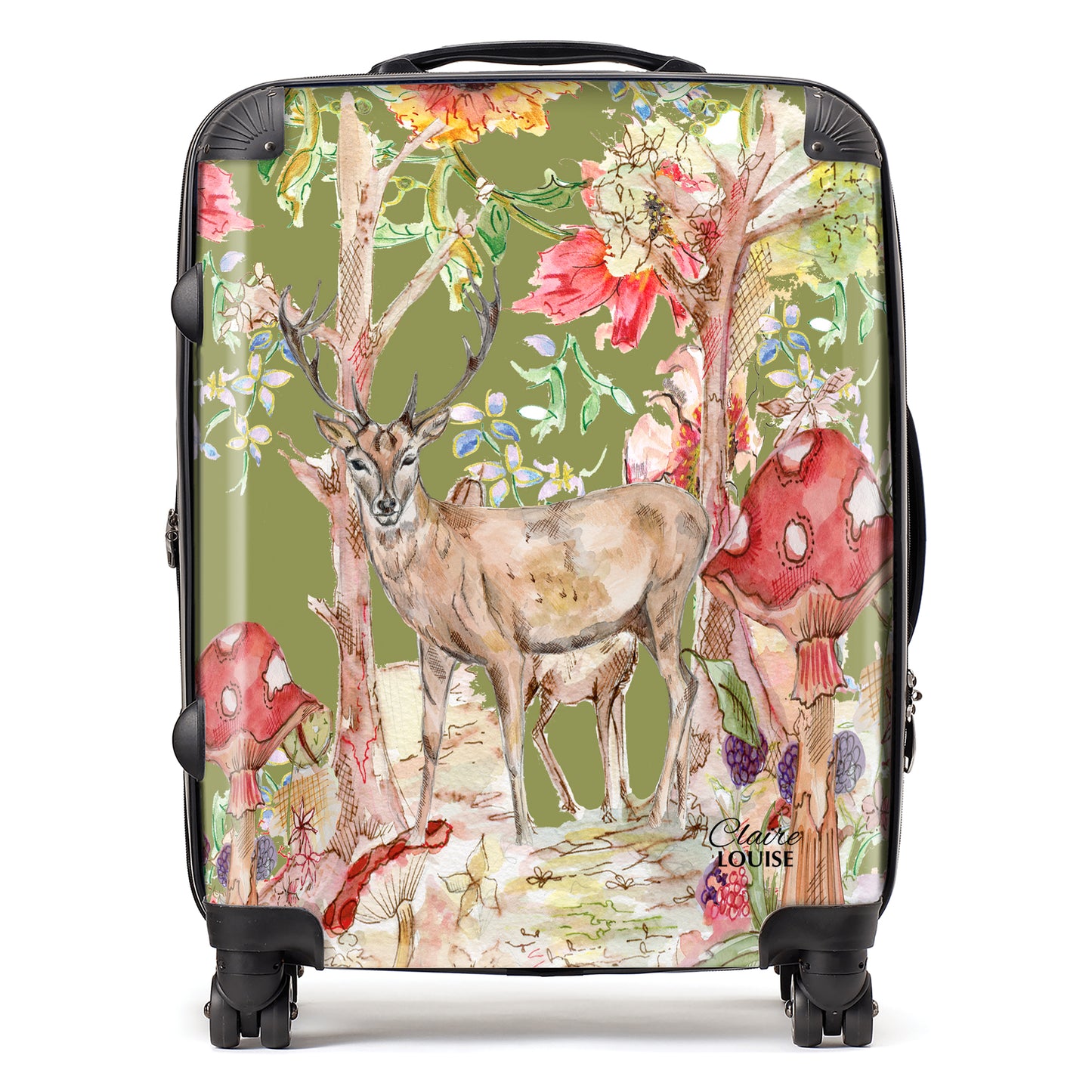 Whimsical Stag Suitcase Collection