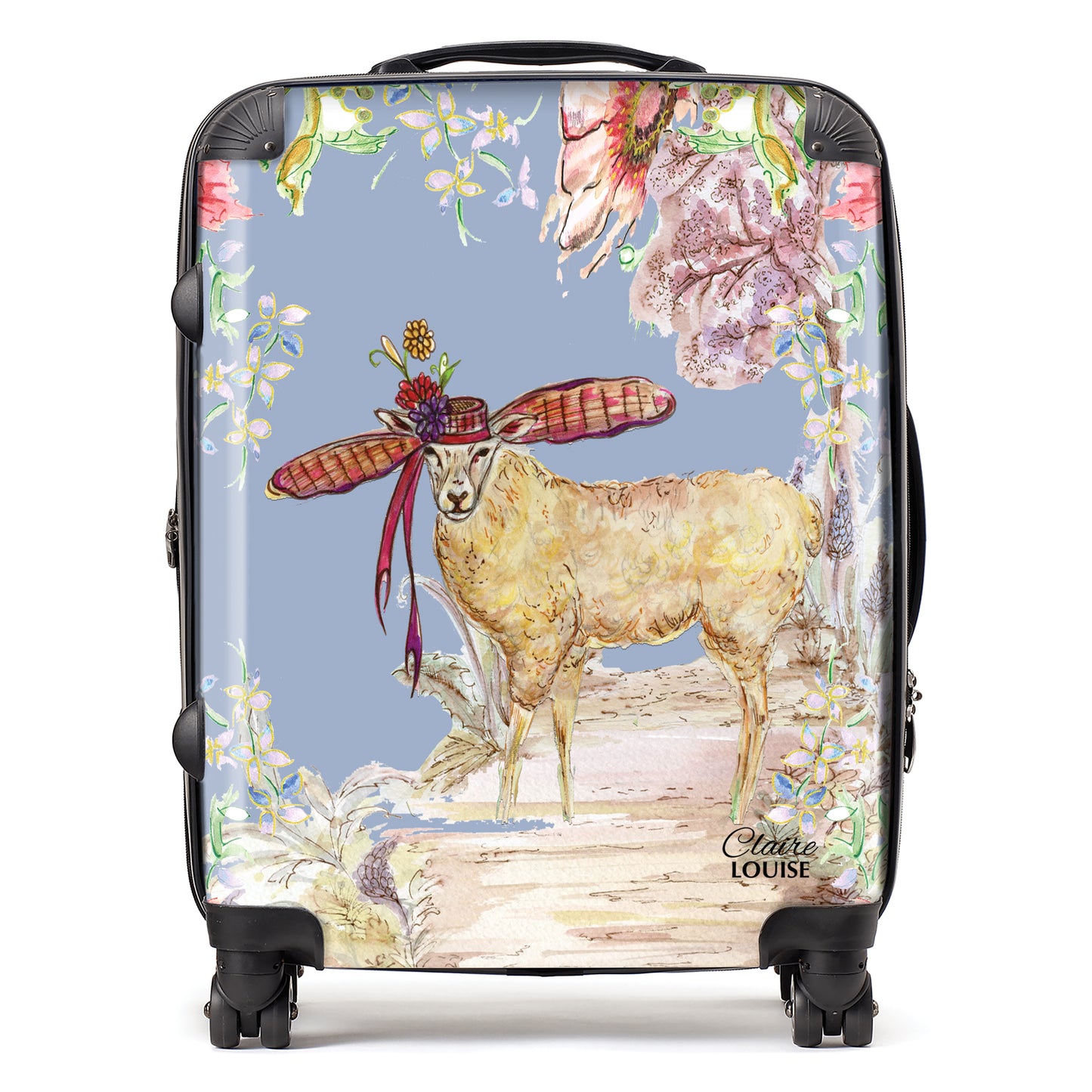 Whimsical Sheep Suitcase Collection
