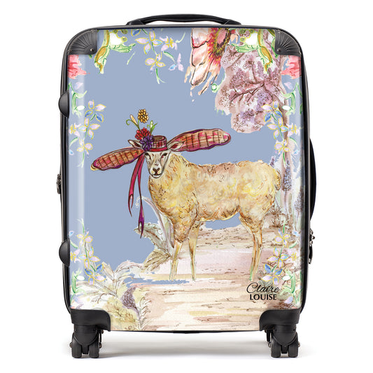 Whimsical Sheep Suitcase Collection