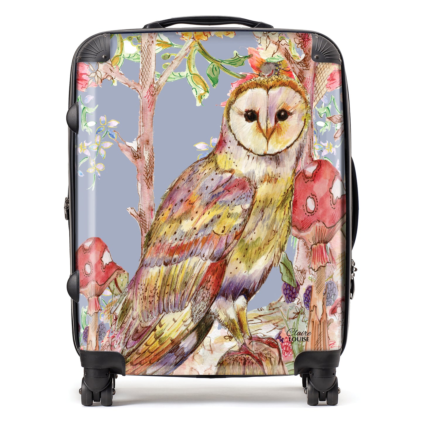 Whimsical Owl Suitcase Collection