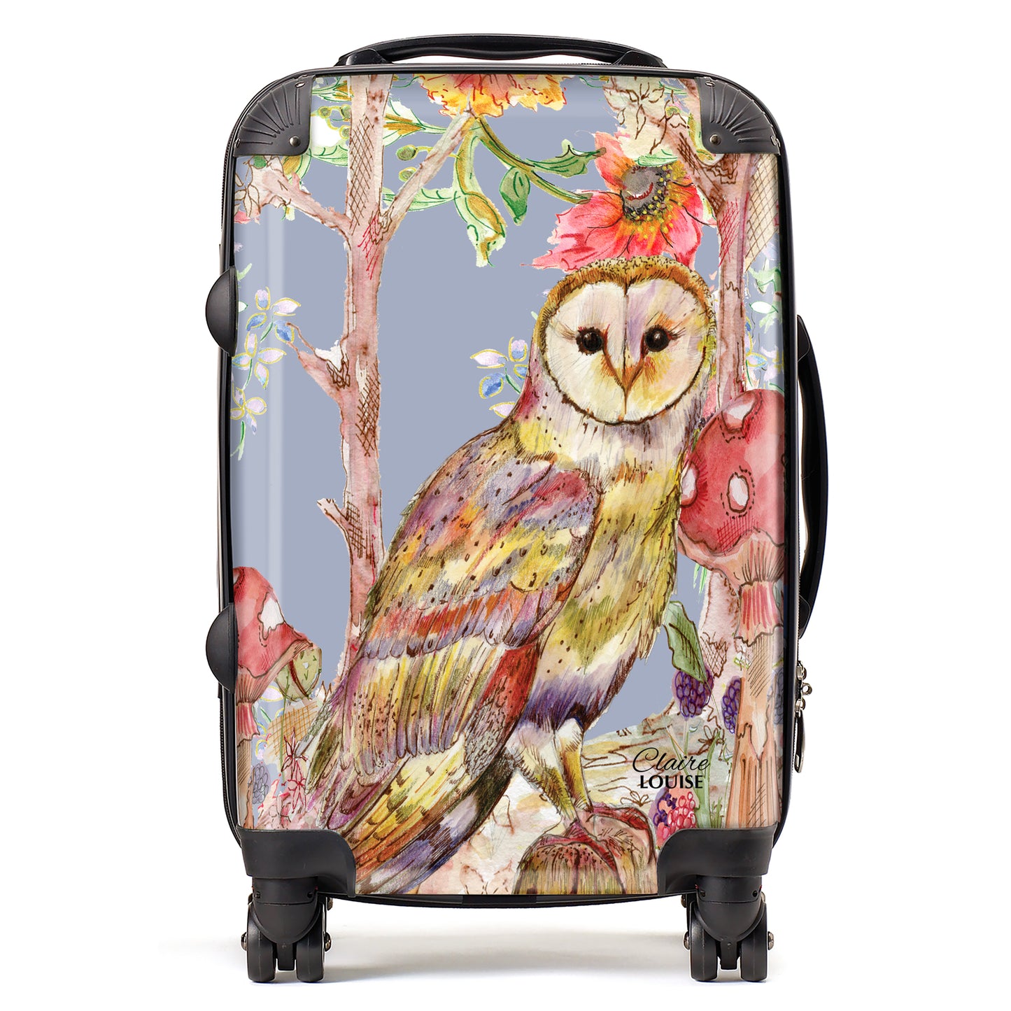 Whimsical Owl Suitcase Collection