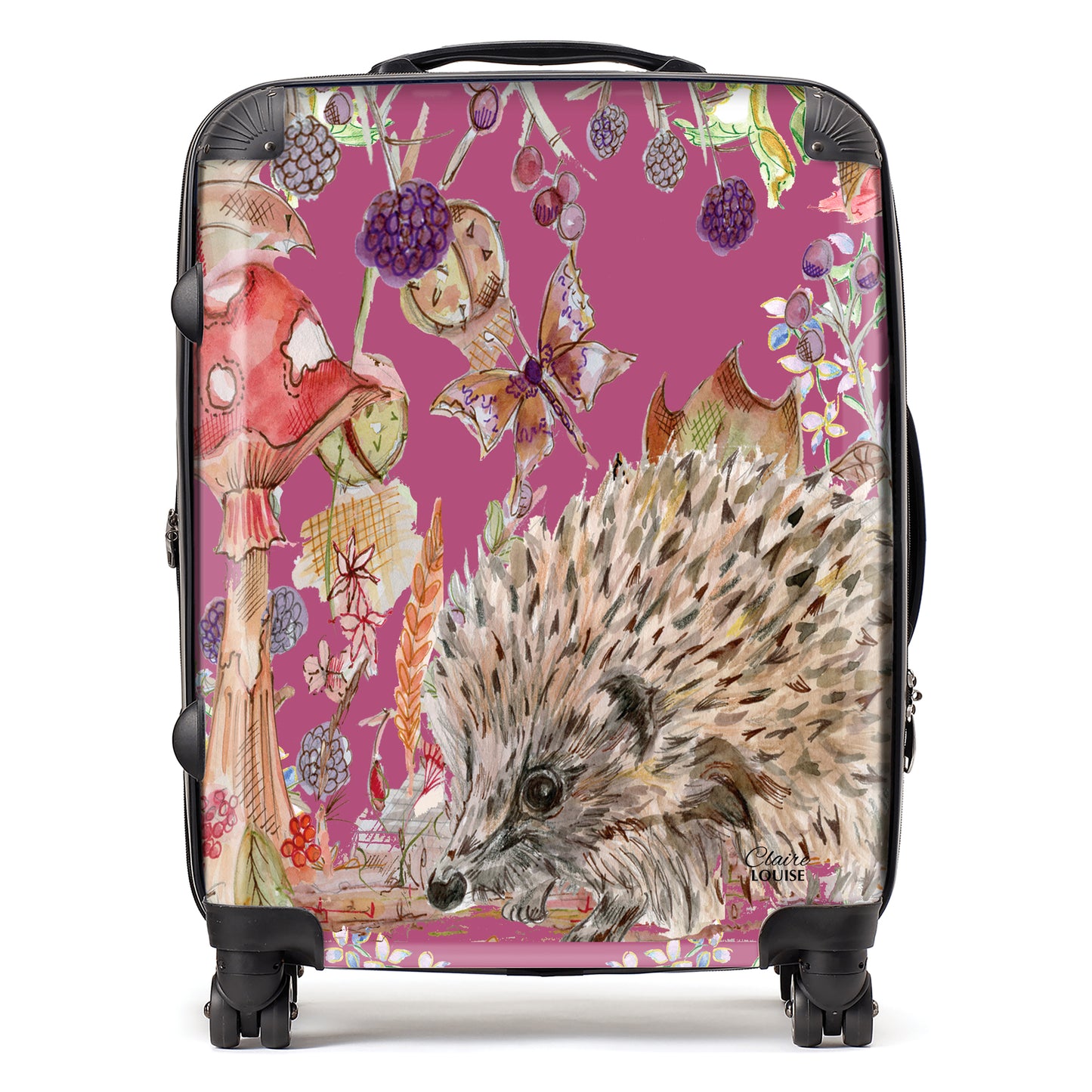Whimsical Hedgehog Suitcase Collection