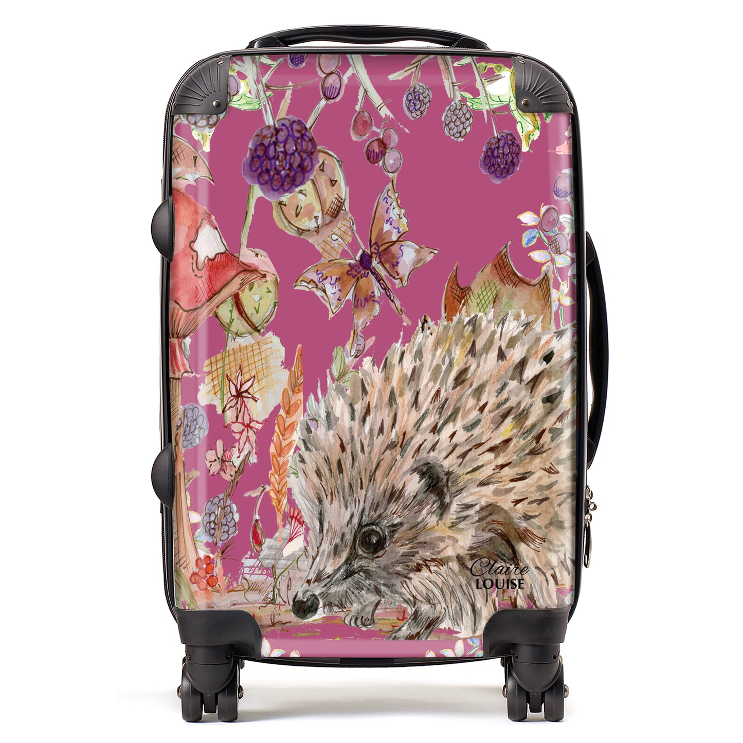 Whimsical Hedgehog Suitcase Collection