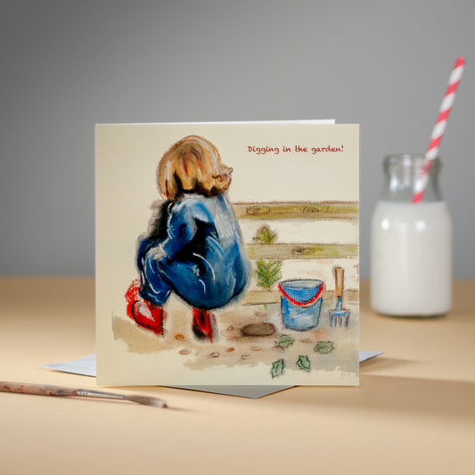 Digging In The Garden - Pack of 6