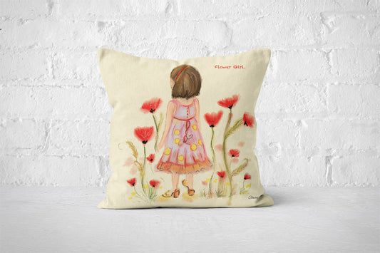 Flower Girl Cushion