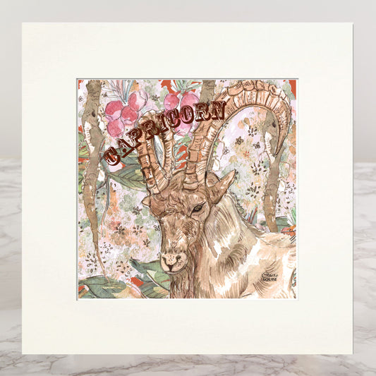 Capricorn Mounted Print