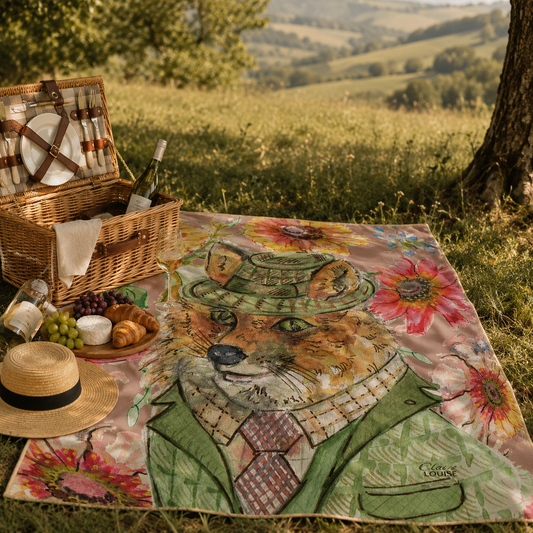 Cottage Fox Blanket