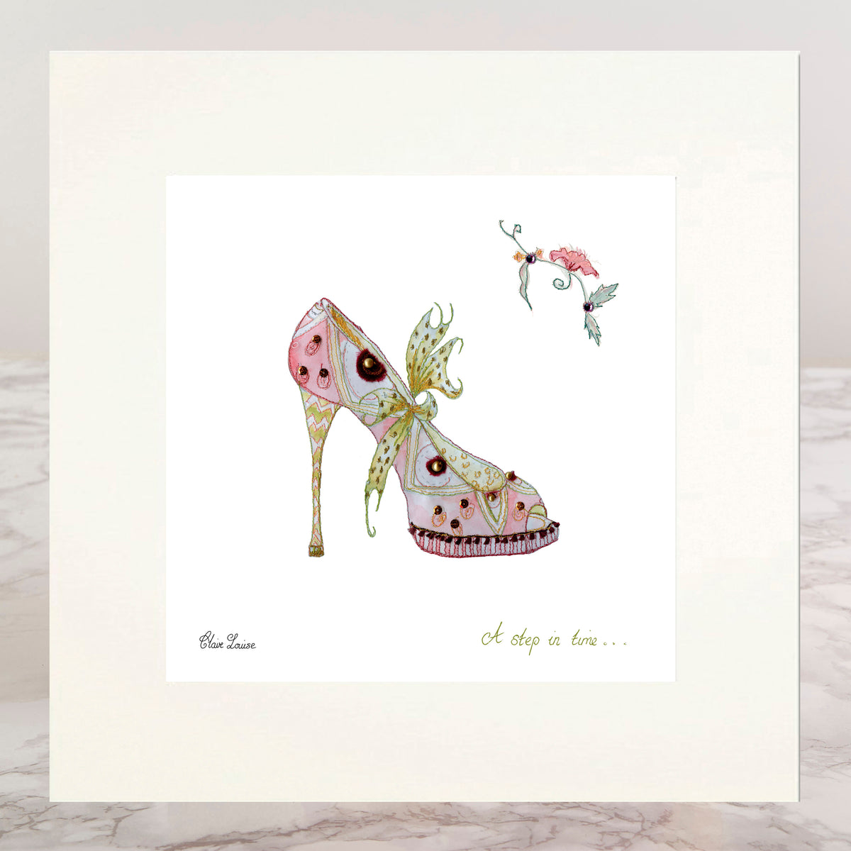Chaussure Bibi Mounted Shoe Print