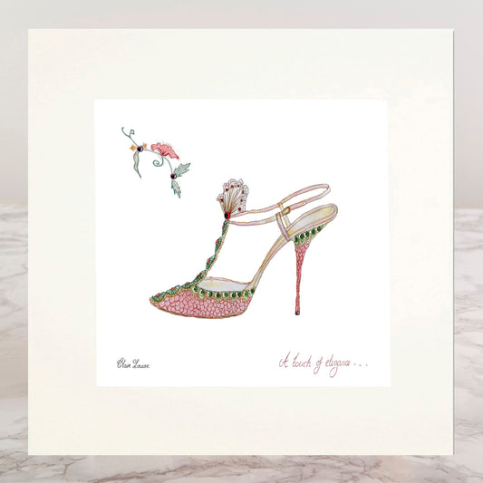 Chaussure Clara Mounted Shoe Print