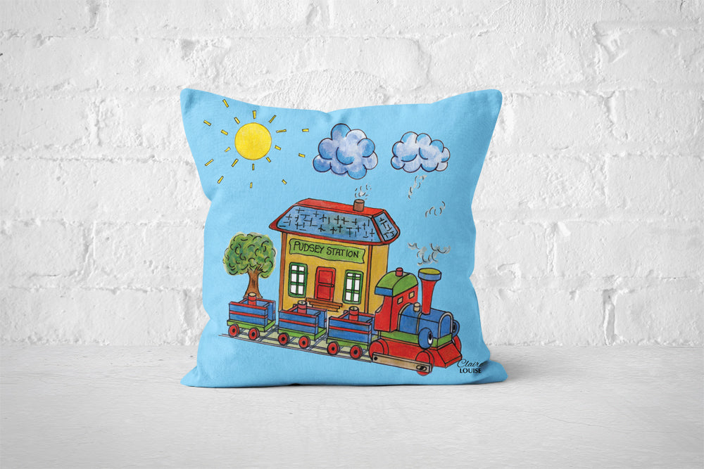 Choo Choo Train Cushion