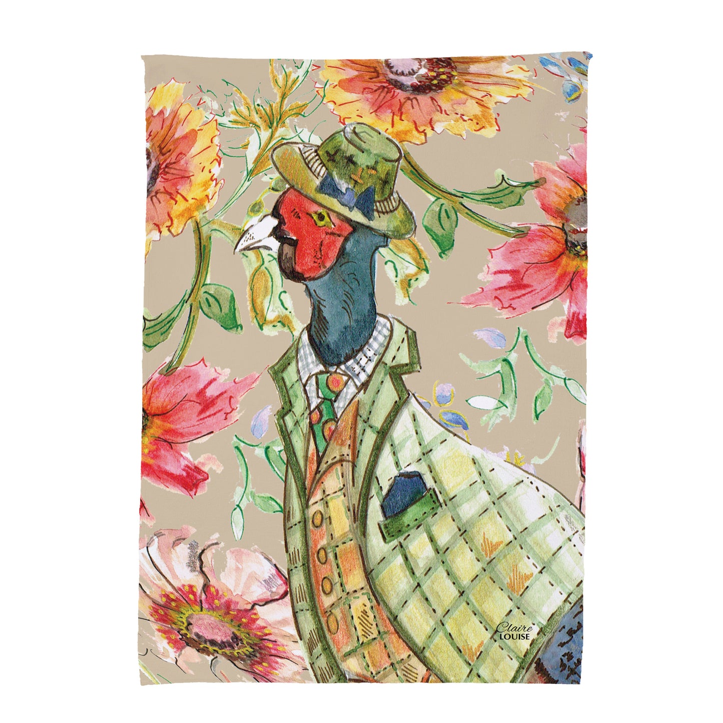 Cottage Pheasant Blanket