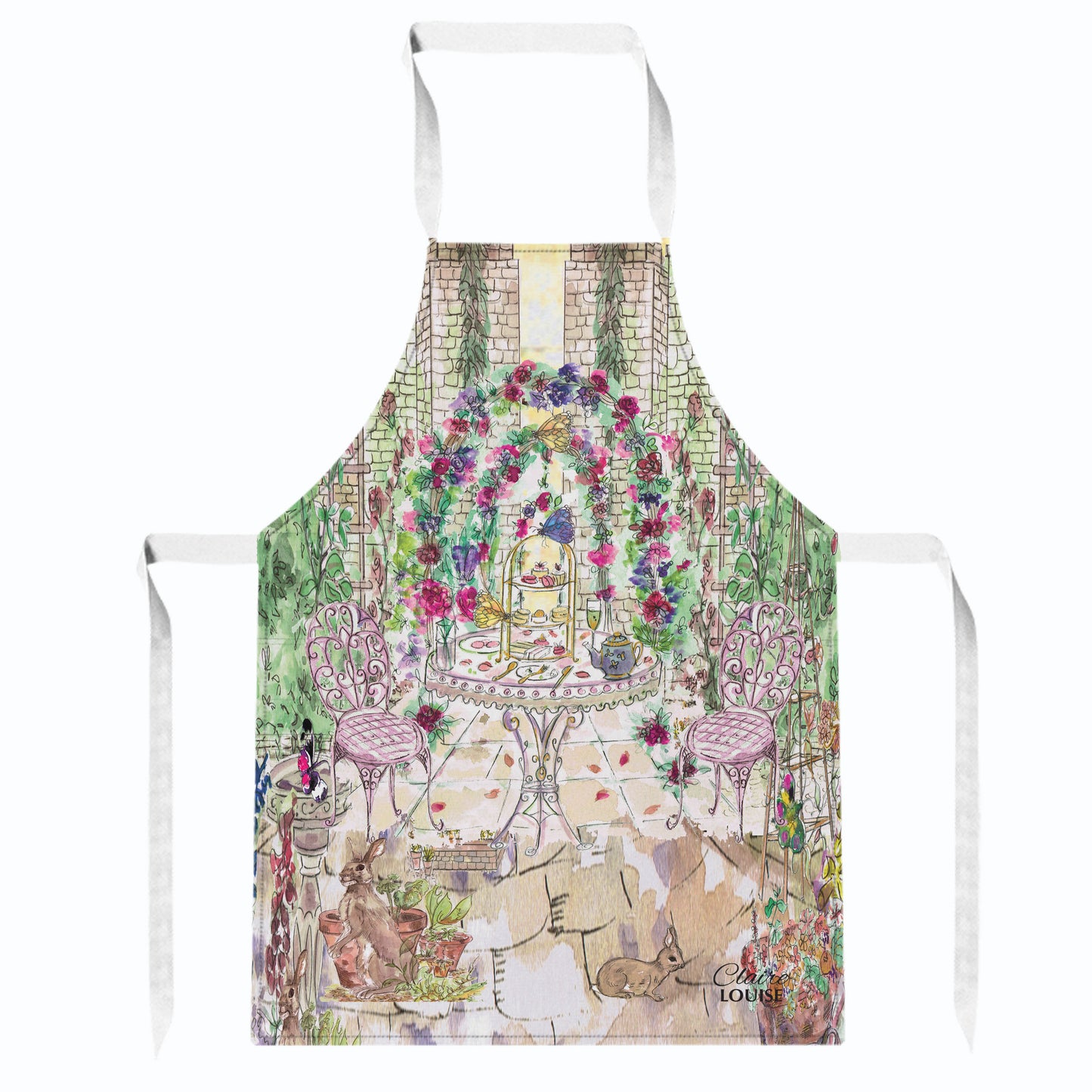 Cream Tea in the Garden Kitchen Apron