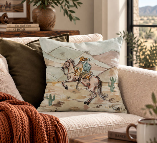 Desert Rider Cushion