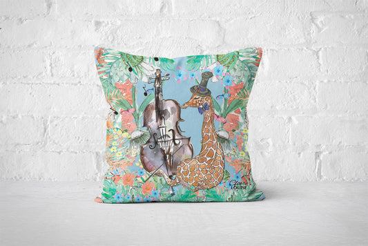 George The Giraffe Cushion