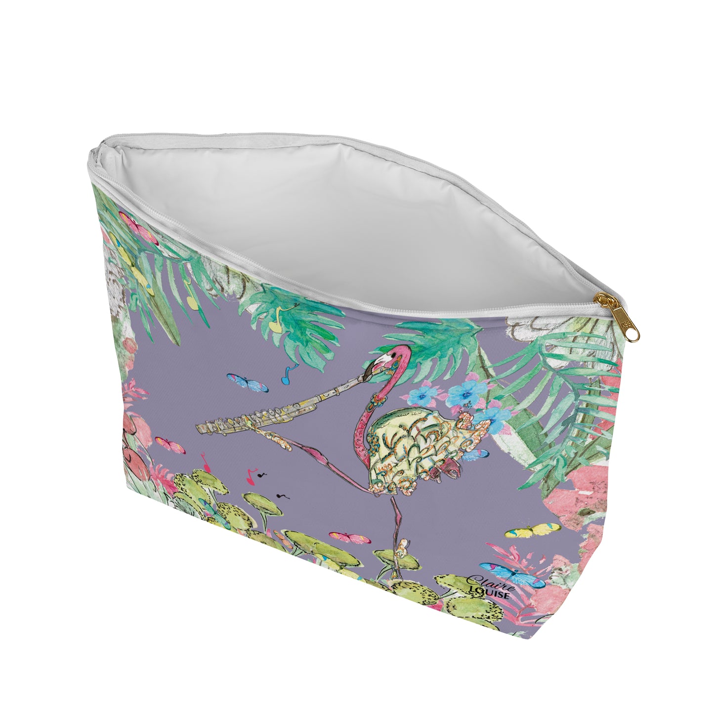 Florence The Flamingo Cosmetic Bag