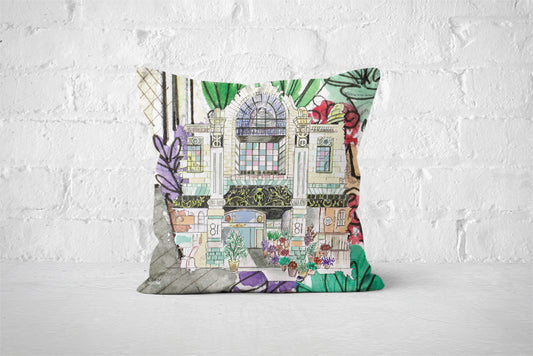 Flower Station Cushion