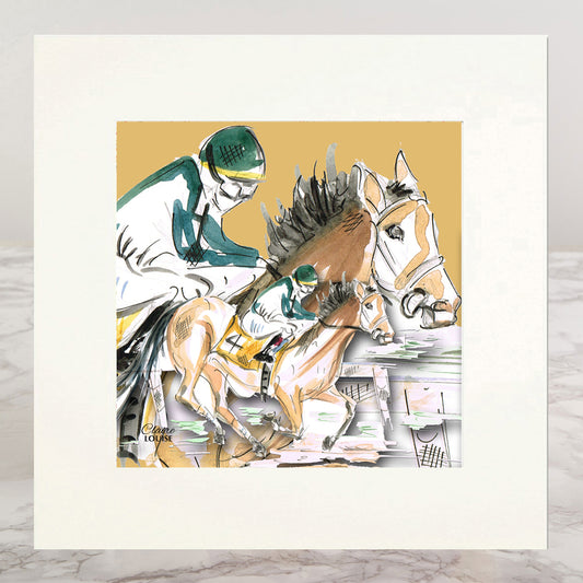 Furlong Mounted Print