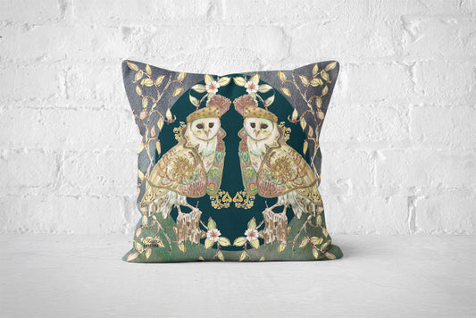 The Gentry Owl Cushion