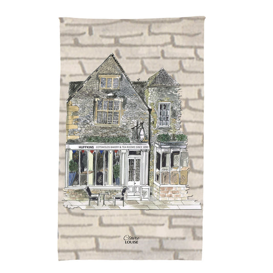 Huffkins Tea Rooms Tea Towel