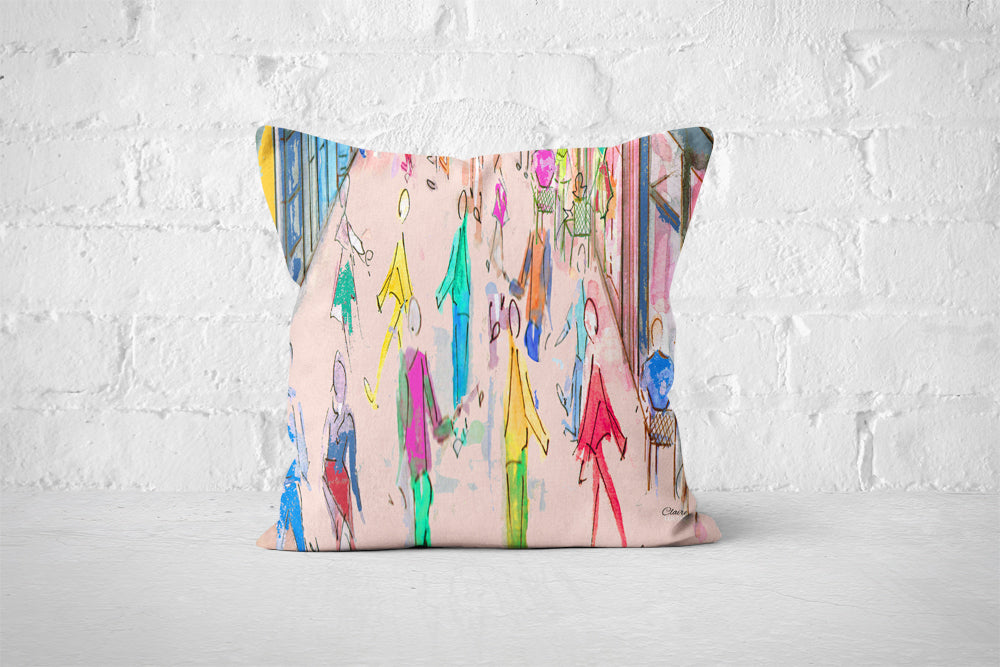 Happy People Cushion