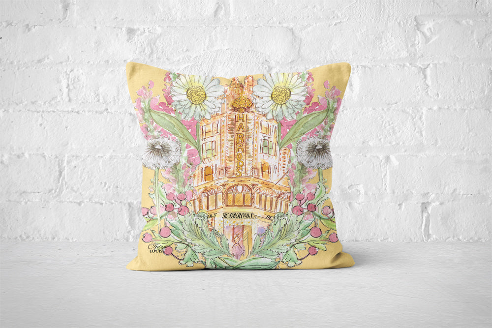 Harrods In Full Bloom Cushion