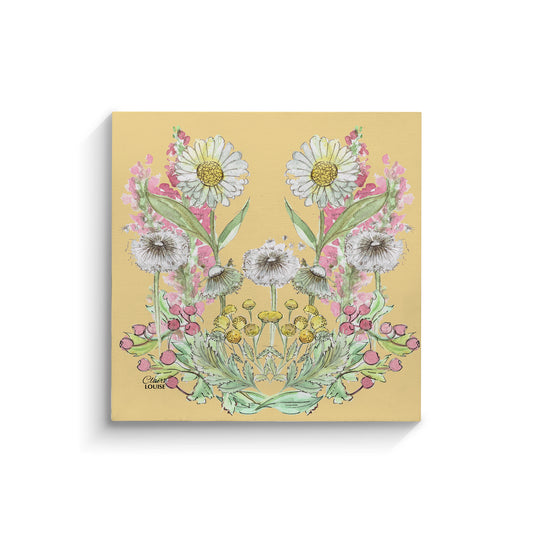 Buttercream Bloom Canvas Print