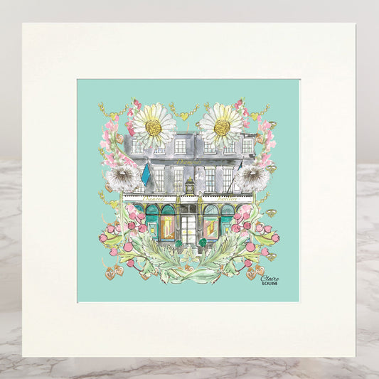 Tiffany In Full Bloom Mounted Print