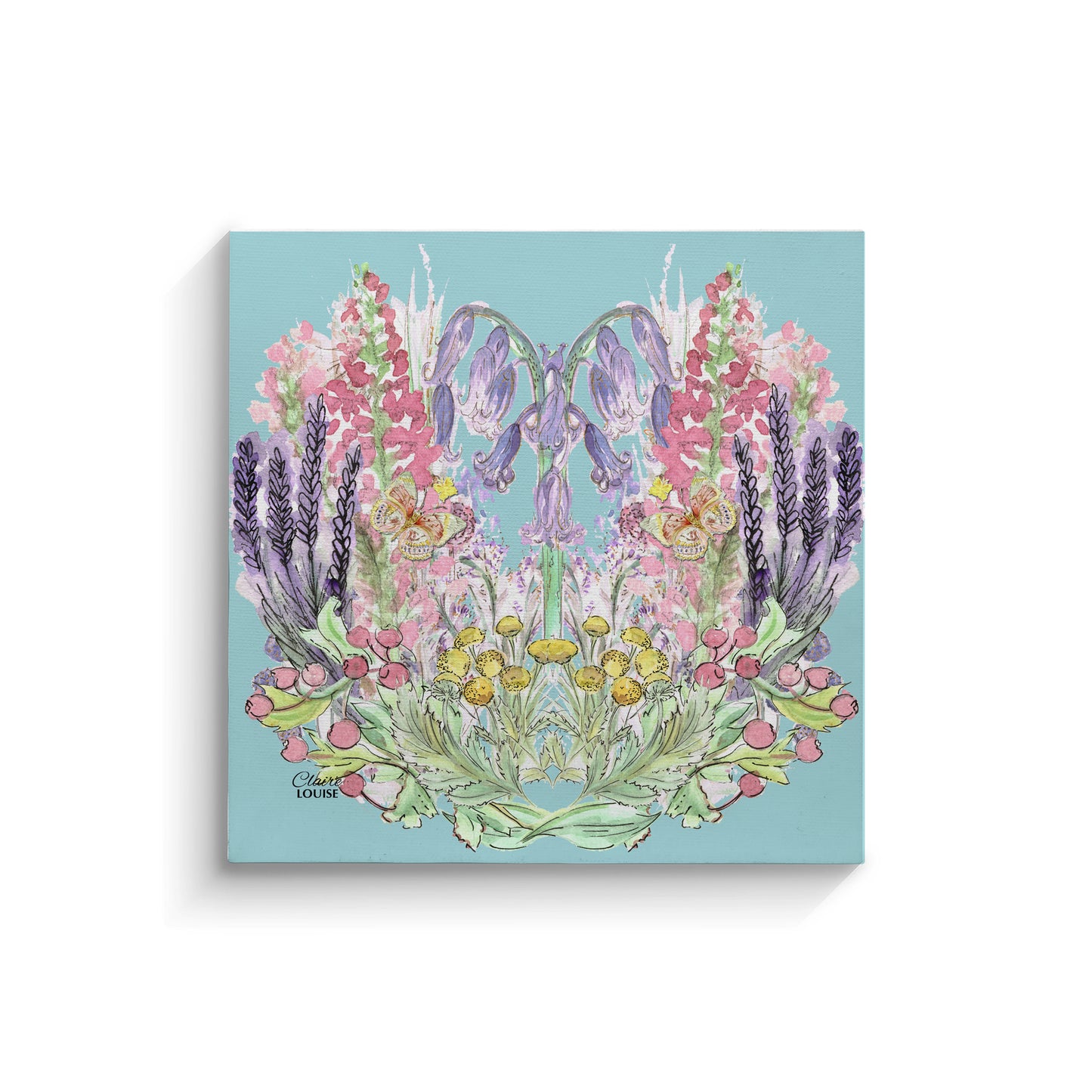 Bluebells Bloom Canvas Print