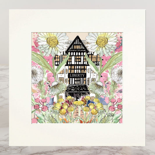 Liberty In Full Bloom Mounted Print