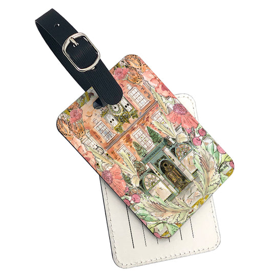 Fortnums Floral Luggage Tag