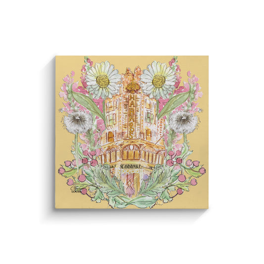 Harrods In Full Bloom Canvas Print