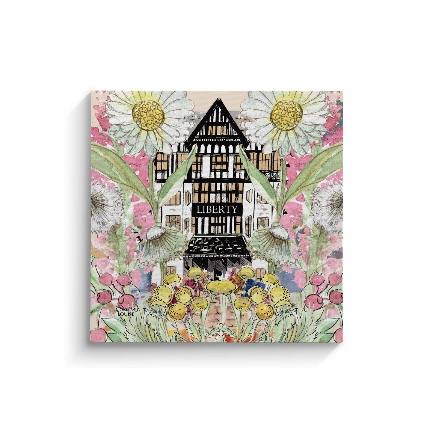 Liberty In Full Bloom Canvas Print