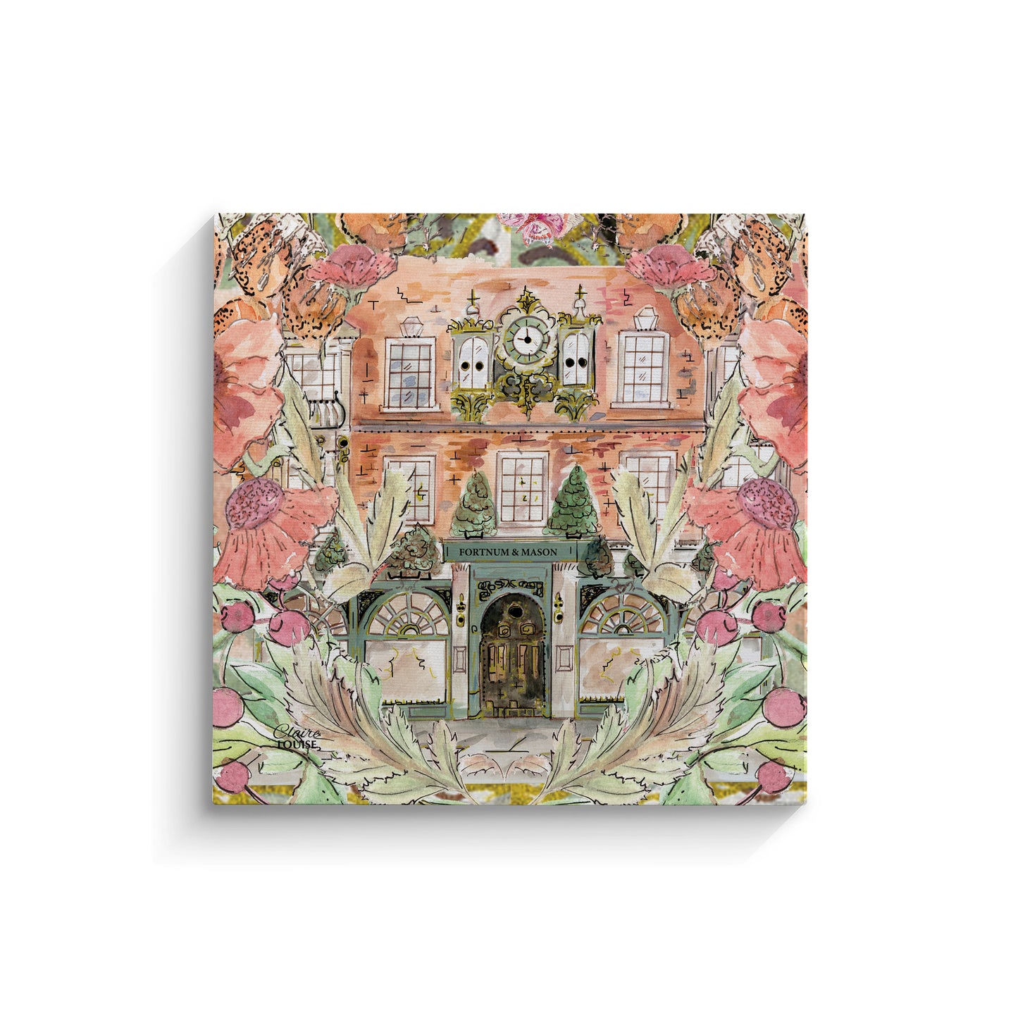 Fortnums In Full Bloom Canvas Print