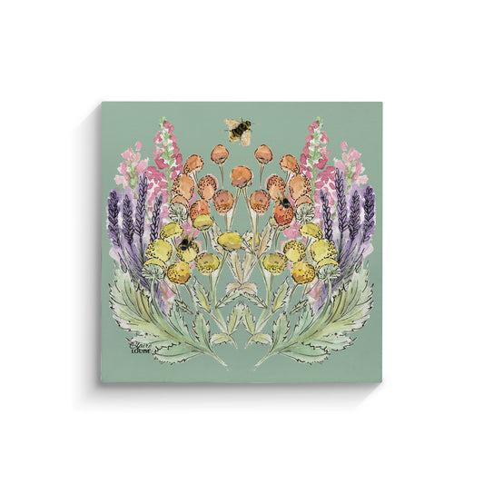 Sage Bloom Canvas Print