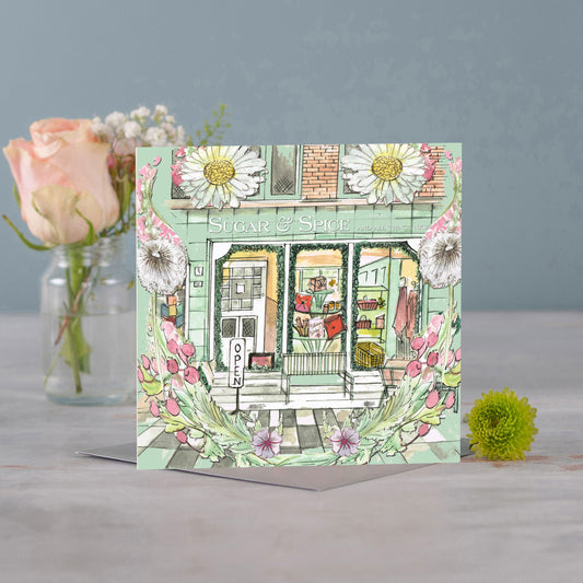 Sugar And Spice In Full Bloom Greeting Card - Pack of 6