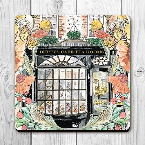 Bettys In Full Bloom Coaster
