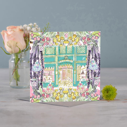 Laduree In Full Bloom Greeting Card - Pack of 6