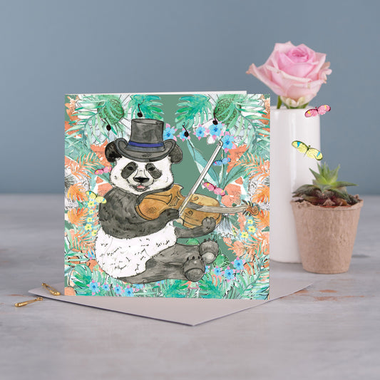Phil The Panda Greeting Card - Pack of 6