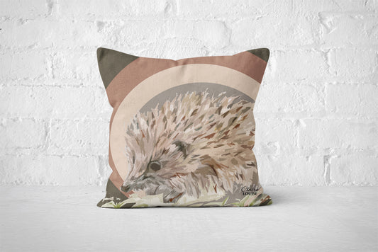 Mocha Mousse Hedgehog Cushion