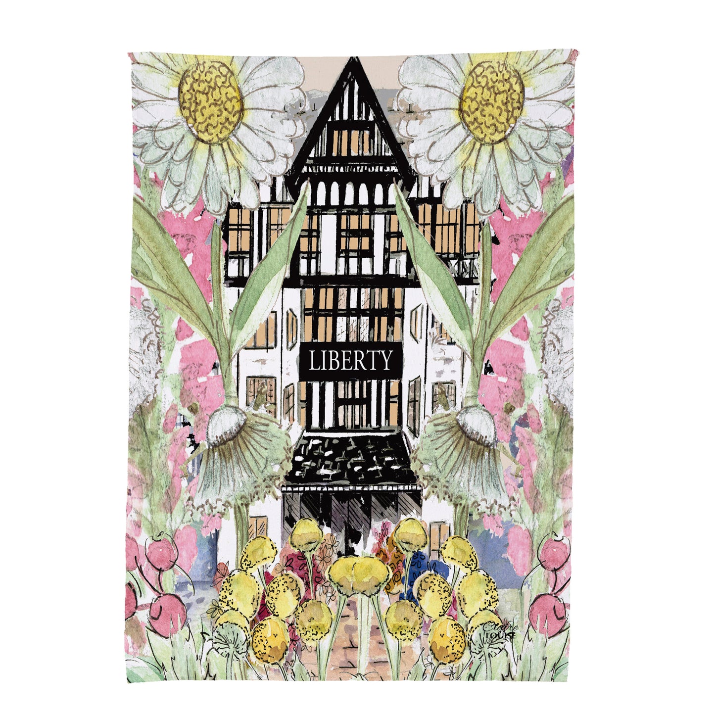 Liberty In Full Bloom Blanket