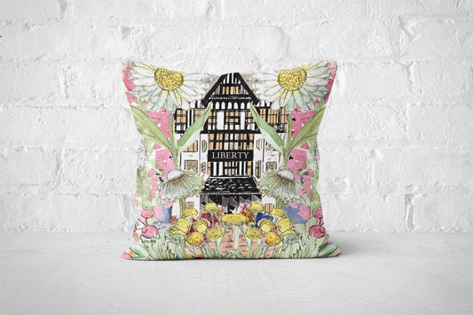 Liberty In Full Bloom Cushion