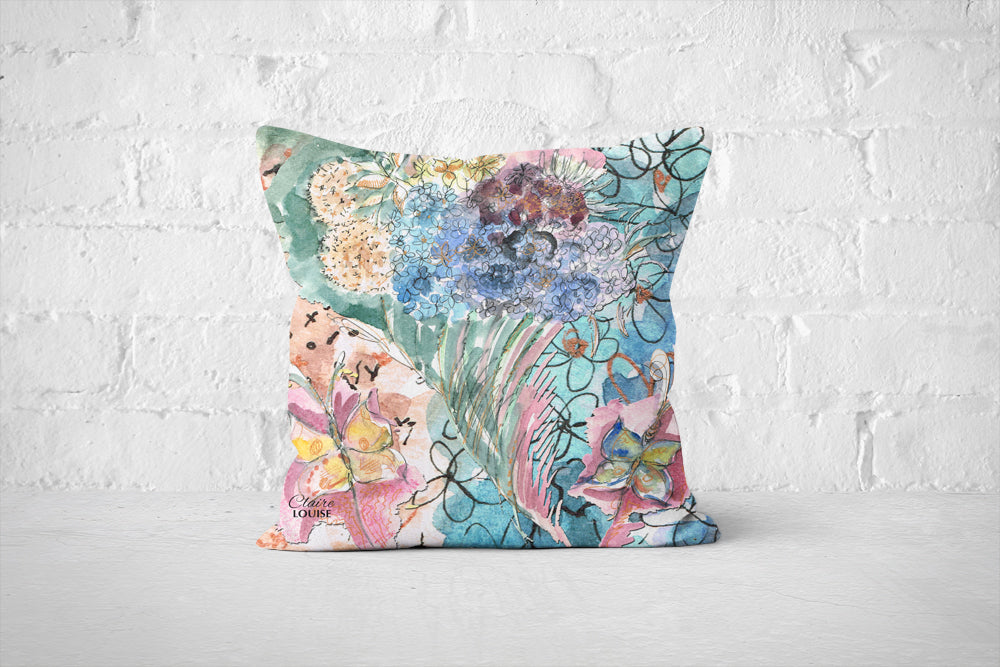 Lucid Autumn Bloom Cushion