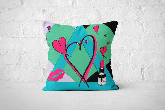 Lipstick Love Cushion