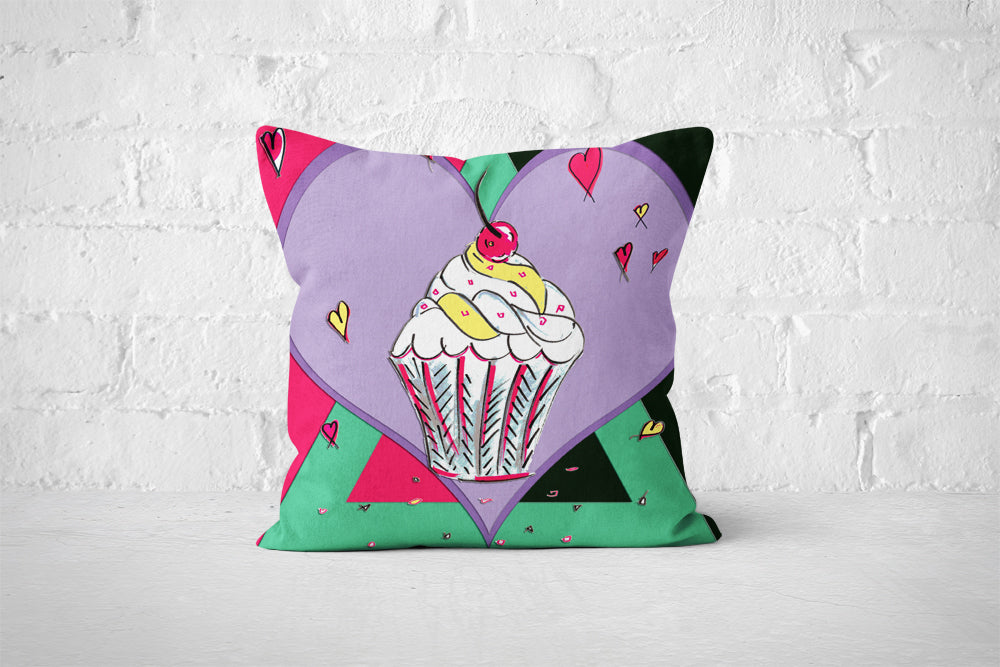 Cupcake Love Cushion
