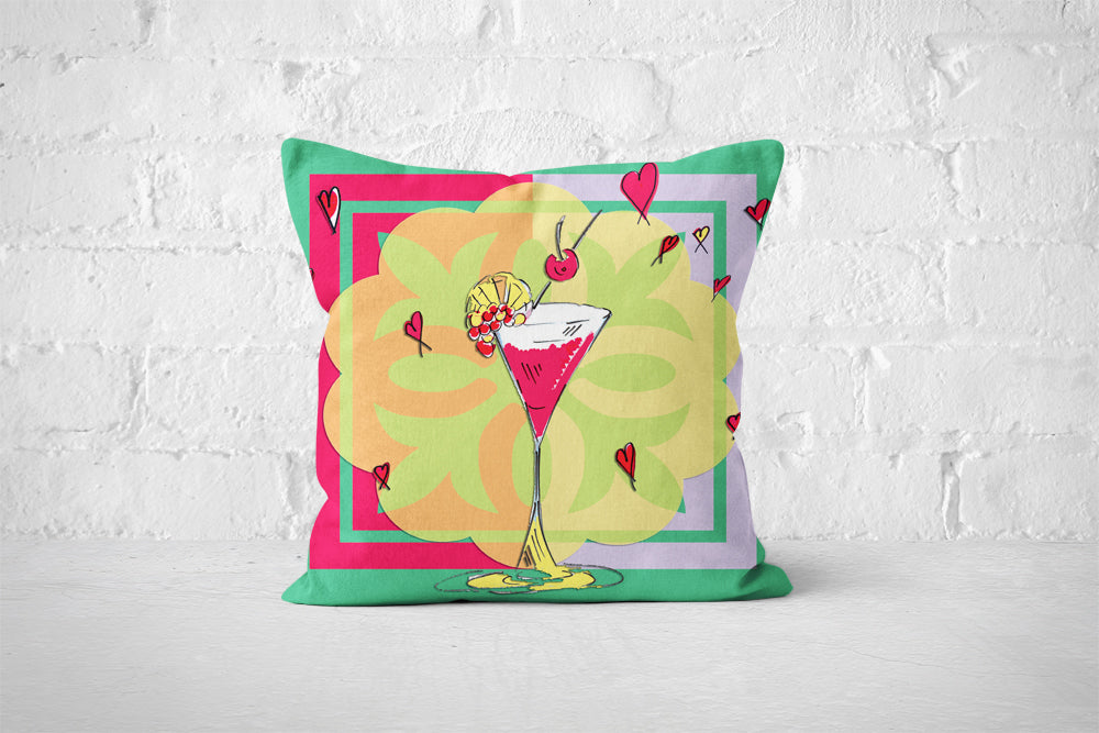 Cocktail Hour Cushion