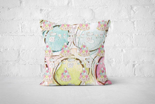 Laduree inspired Macaron Cushion