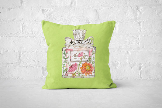 Dior inspired Perfume Bottle Cushion